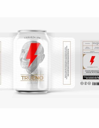 Diseño de etiqueta Cerveza, Empresa de diseño digital Magin