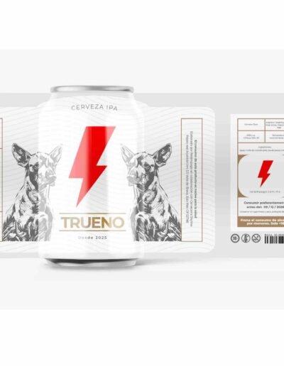 Diseño de etiqueta Cerveza, Empresa de diseño digital Magin