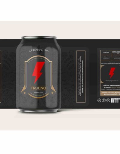 Diseño de etiqueta Cerveza, Empresa de diseño digital Magin