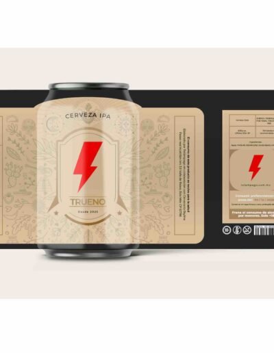 Diseño de etiqueta Cerveza, Empresa de diseño digital Magin