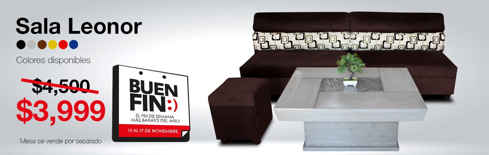 Promociones muebles lagunilla city mubeles buen fin de año salas comedores colores fabrica madera lino cafe negro gris