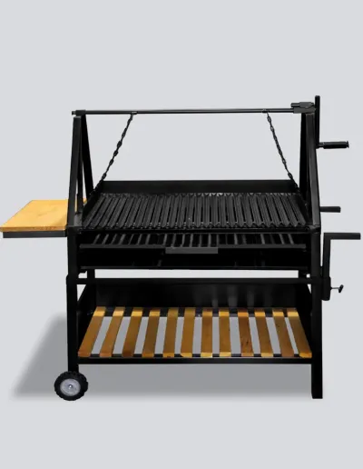 Asador de cilindro argentino parrilla para asar carne carbon cdmx inoxidable barato fabricante venta de carnes